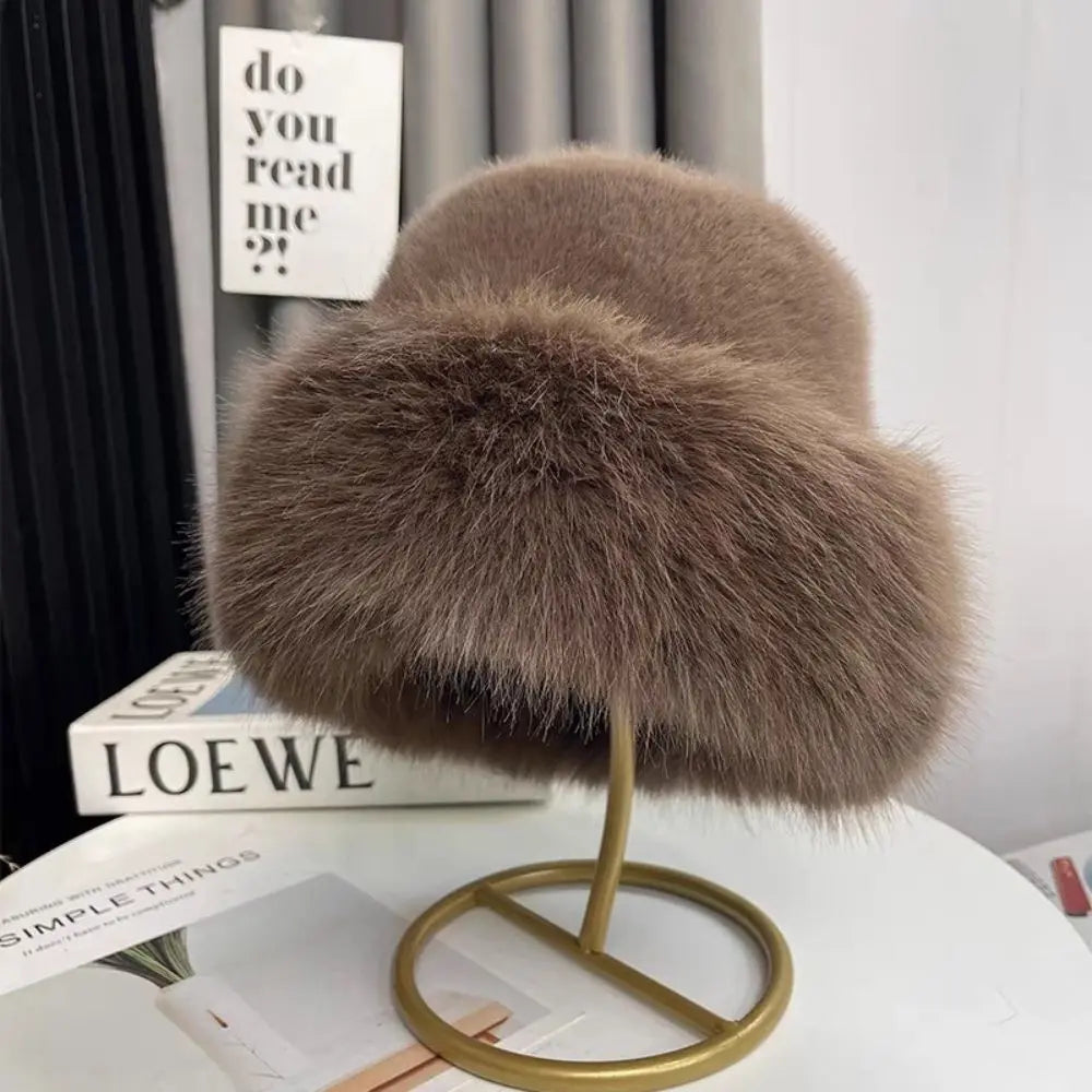 Slanova™ Fluffy Windroof Hat for Women