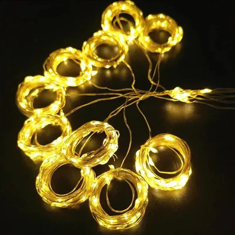 Slanova™ LED Curtain String Lights