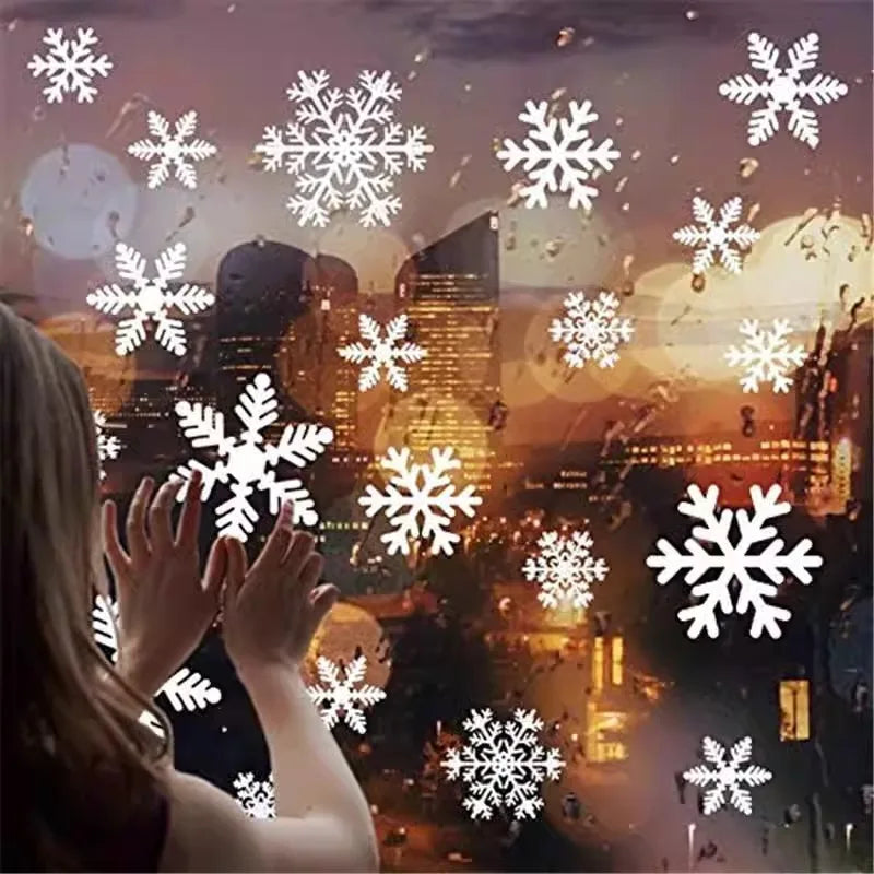 Slanova™ Snowflake Window Stickers