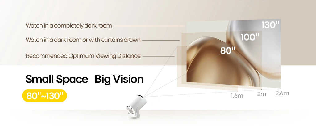 Slanova™ HY300 Pro Smart Projector