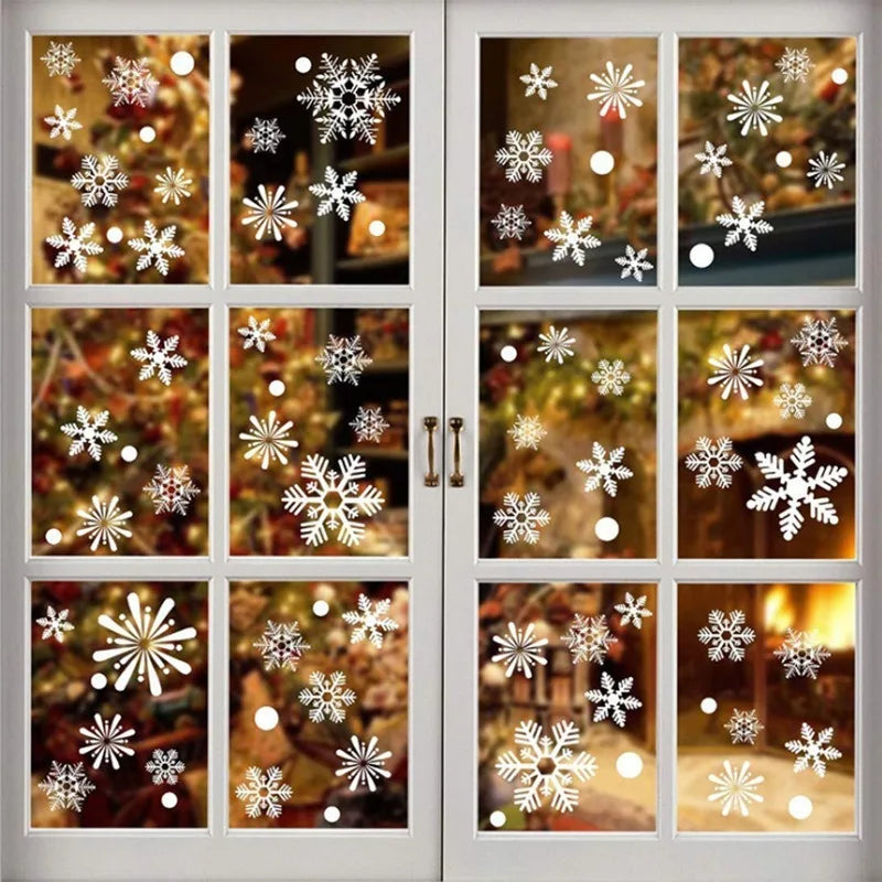 Slanova™ Snowflake Window Stickers