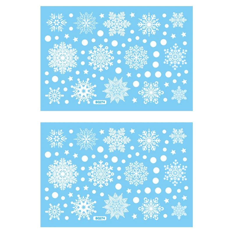 Slanova™ Snowflake Window Stickers