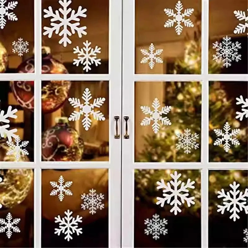 Slanova™ Snowflake Window Stickers