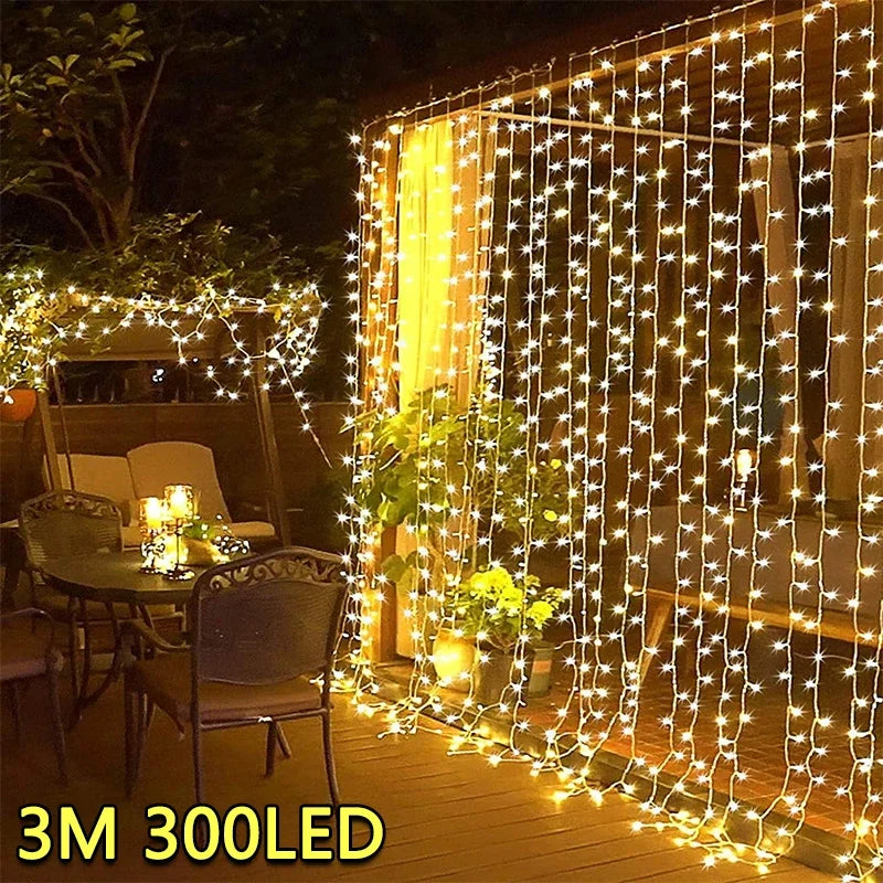 Slanova™ LED Curtain String Lights