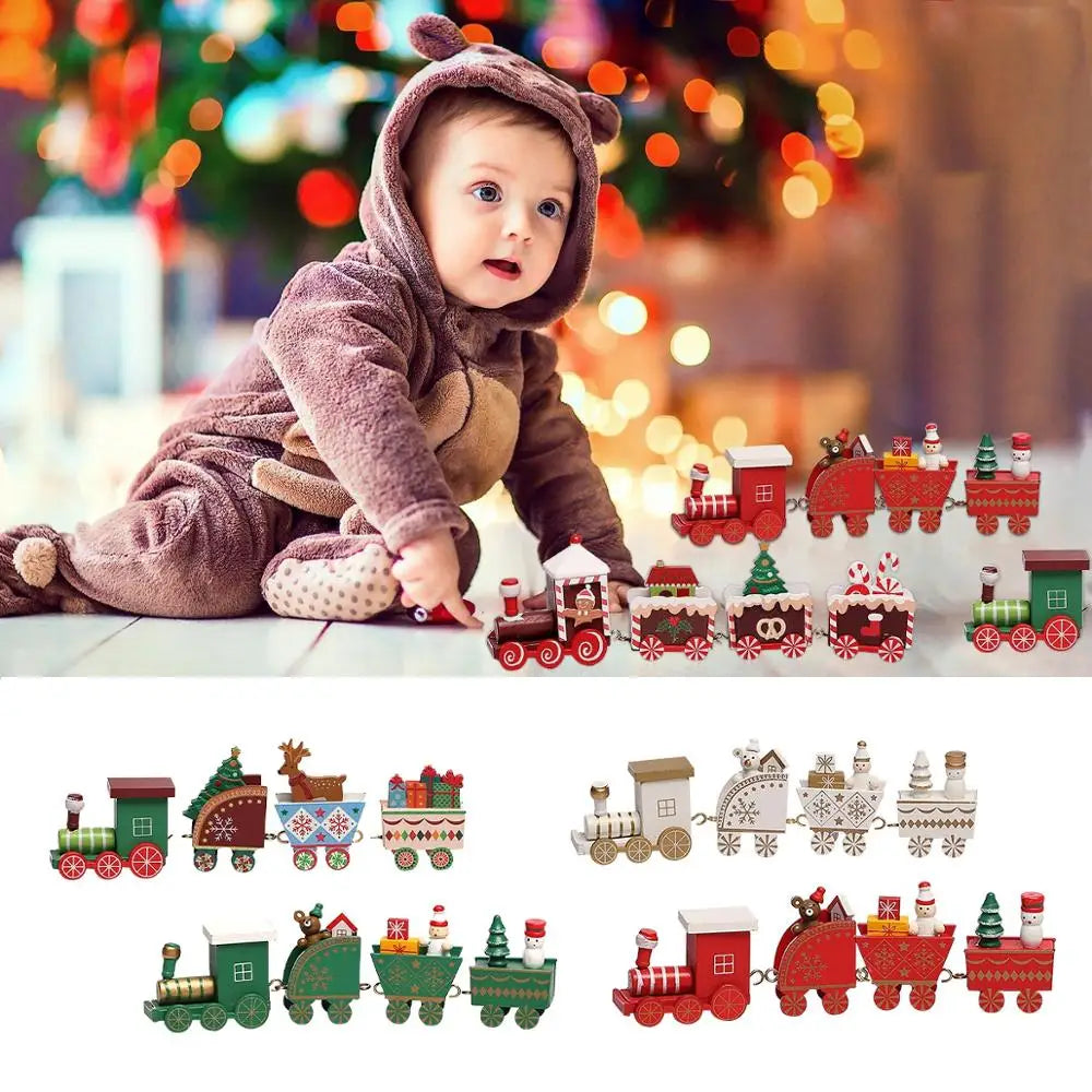 Slanova™ Christmas Train Decoration Set