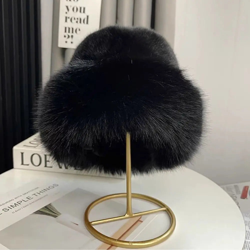 Slanova™ Fluffy Windroof Hat for Women