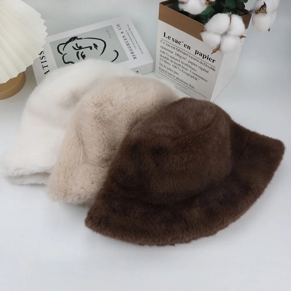 Slanova™ Fluffy Windroof Hat for Women