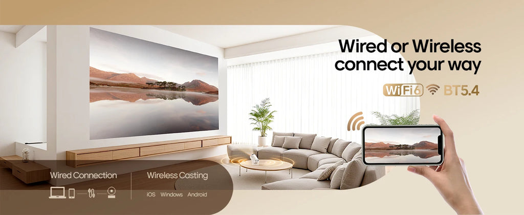 Slanova™ HY300 Pro Smart Projector