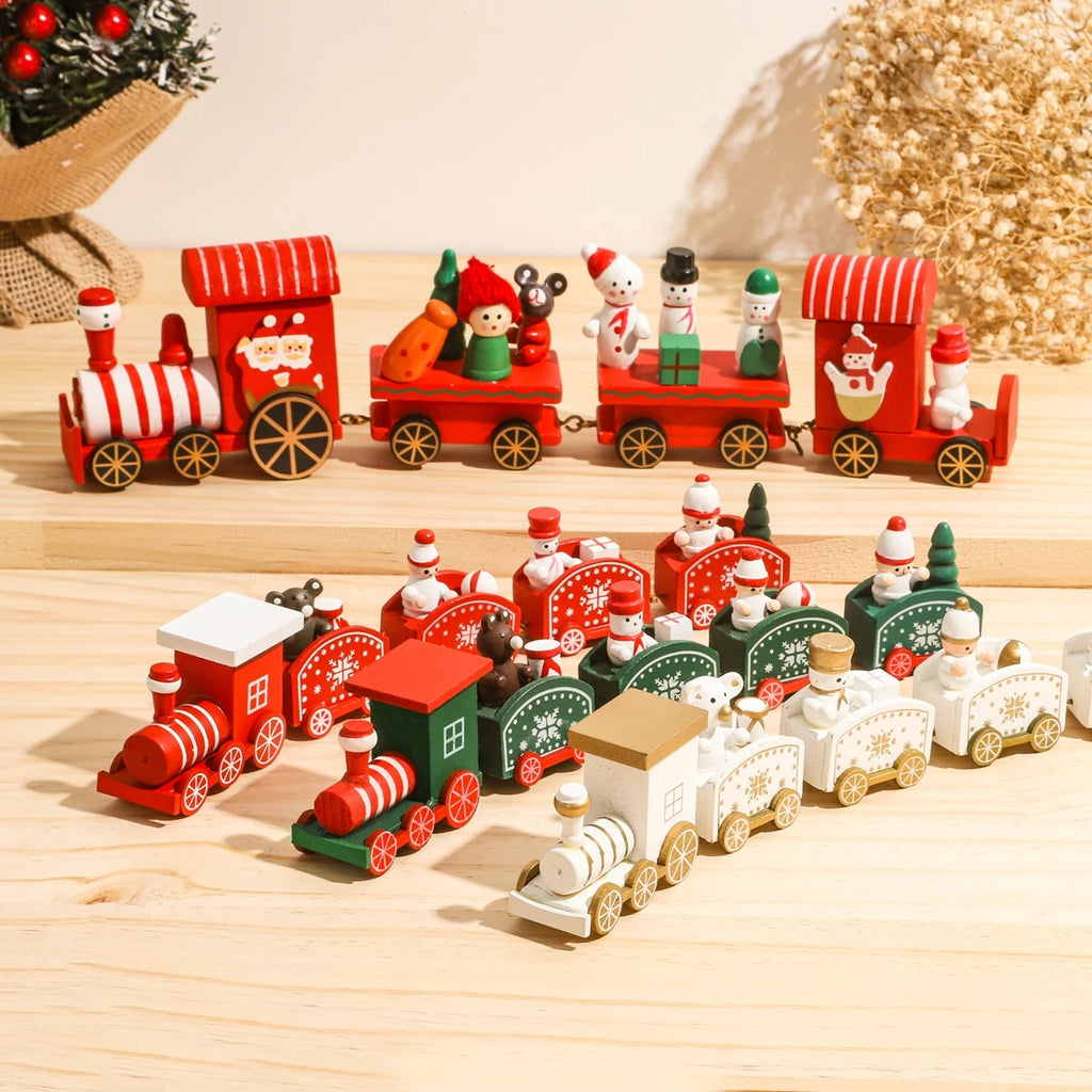 Slanova™ Christmas Train Decoration Set