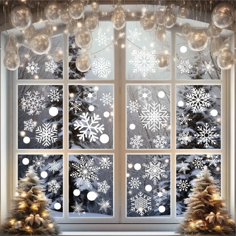 Slanova™ Snowflake Window Stickers